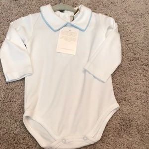 Beaufort bonnet buckhead blue onesie 0-6m